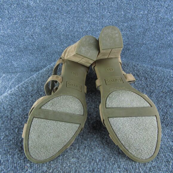 Circus‎ by Sam Edelman Women's Strappy Brown Fabric Size 10M Gently Used 2025 - Picture 6 of 6